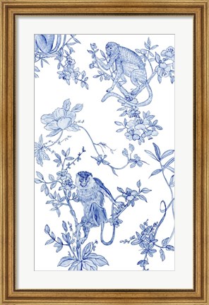 Framed Monkey Land II Print