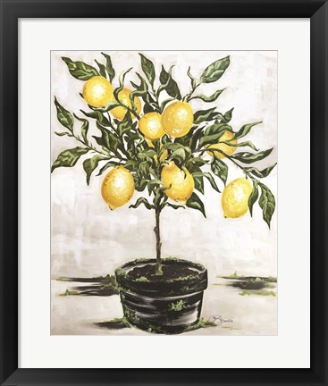 Framed Lemon Tree Print