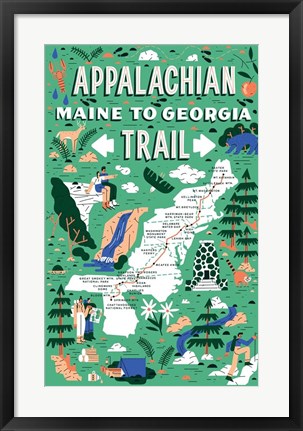 Framed Appalachian Print