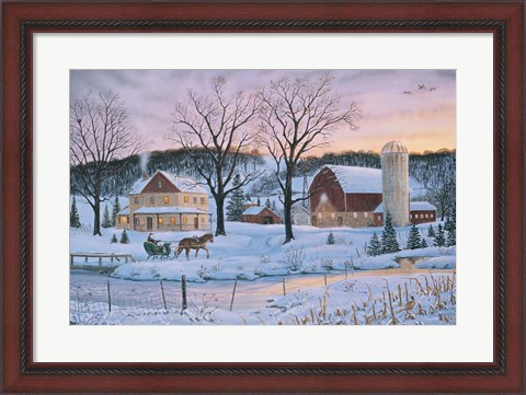 Framed Winter Memories Print