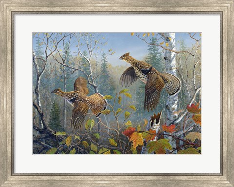 Framed October Wings Print