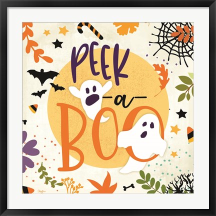 Framed Peek a Boo Print