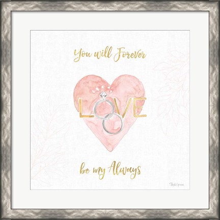Framed All You Need is Love XI Print