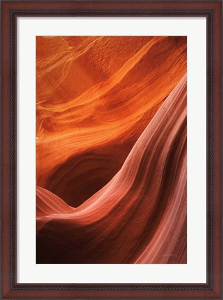 Framed Lower Antelope Canyon V Print