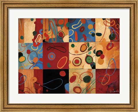 Framed String Theory Print