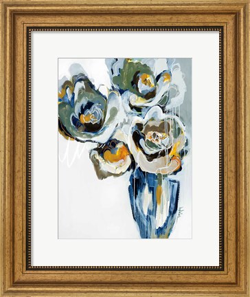 Framed Blooms of Earl Gray Print