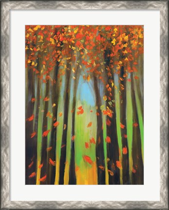 Framed Colors of Fall II Print