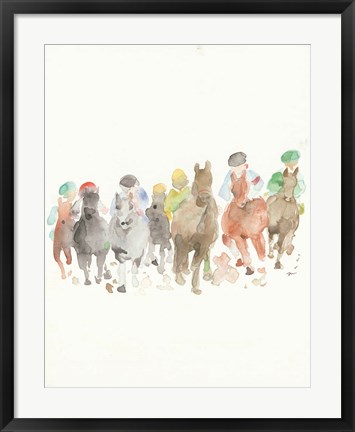 Framed Race Print