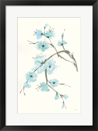 Framed Tinted Branch II Print