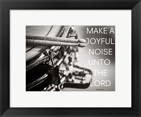Framed Joyful Noise Print