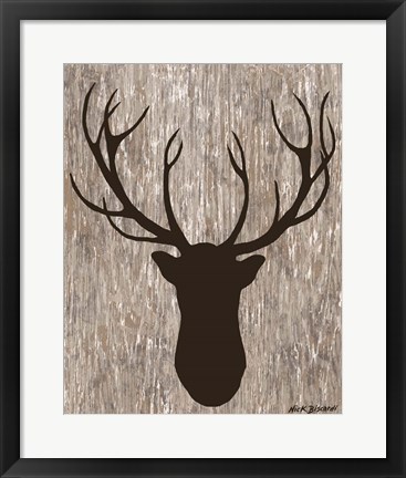 Framed Wilderness Deer Print