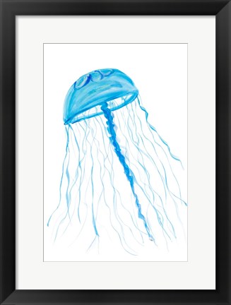 Framed Jellyfish I Print
