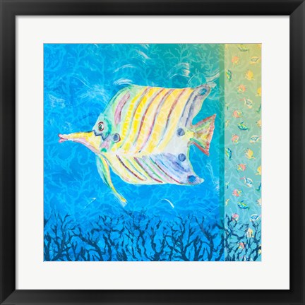 Framed Under the Sea IV Print