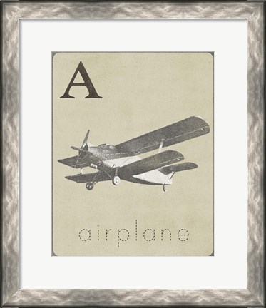 Framed is for Airplane Print
