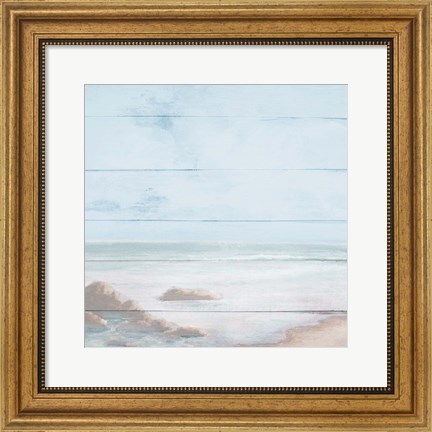 Framed Atlantic Coast I Print