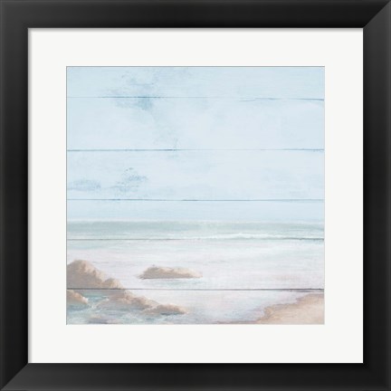 Framed Atlantic Coast I Print