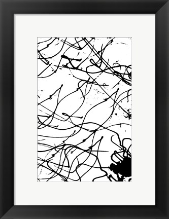 Framed String Theory Print