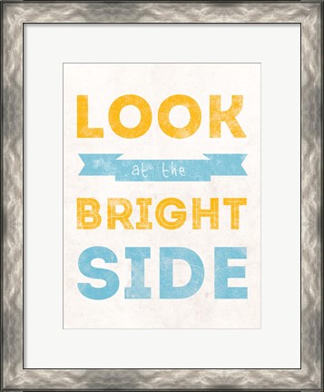 Framed Bright Side Print