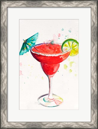 Framed Cocktail I Print