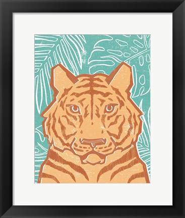 Framed Jungle I Print