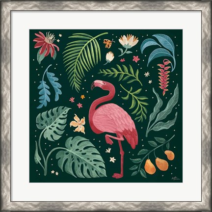 Framed Jungle Love VI Print