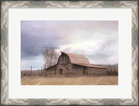 Framed Moulton Ranch Print