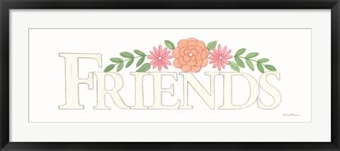 Framed Friends Print
