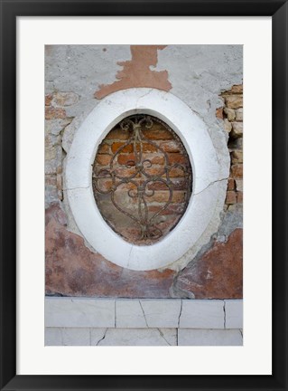 Framed Windows &amp; Doors of Venice II Print