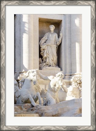 Framed Trevi Fountain in Afternoon Light III Print