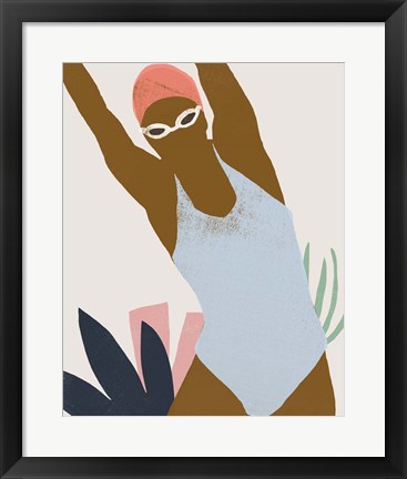 Framed Femme Moderne III Print