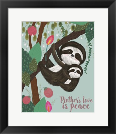 Framed Mother&#39;s Love I Print