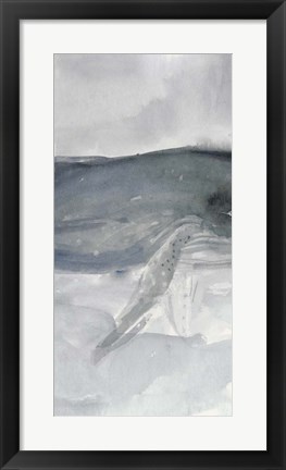 Framed Blue Whale Triptych II Print