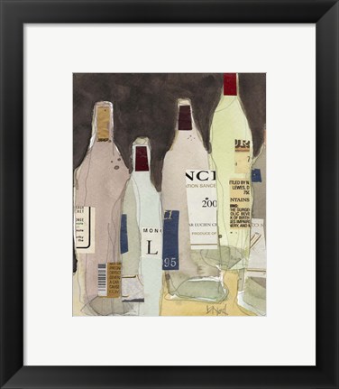 Framed Wines &amp; Spirits IV Print