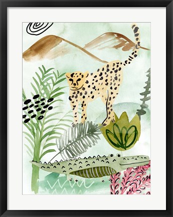 Framed Jungle of Life I Print