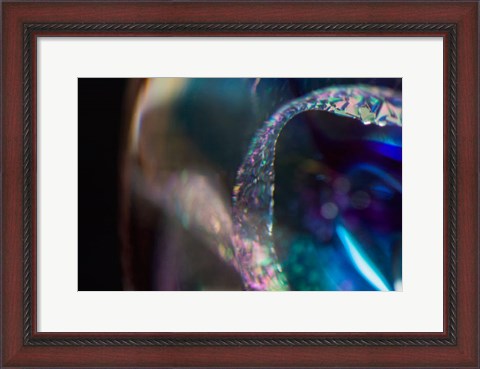 Framed Colorful Abstract Background 3 Print