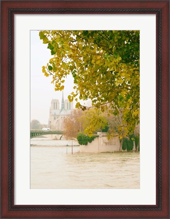 Framed Notre Dame 2 Print