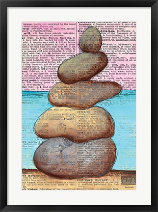 Framed Balance VII Print