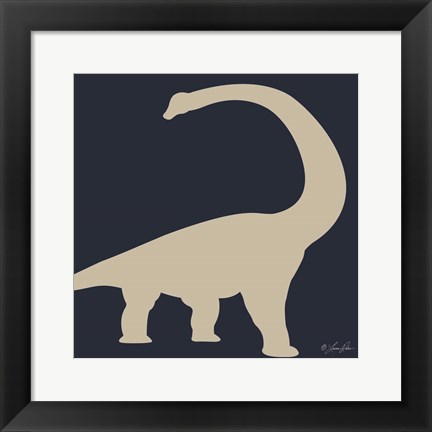 Framed Dino II Print