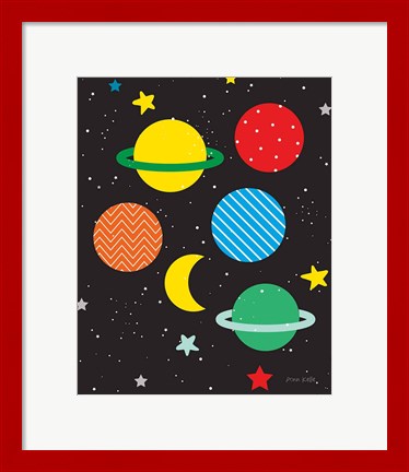 Framed Outer Space Print