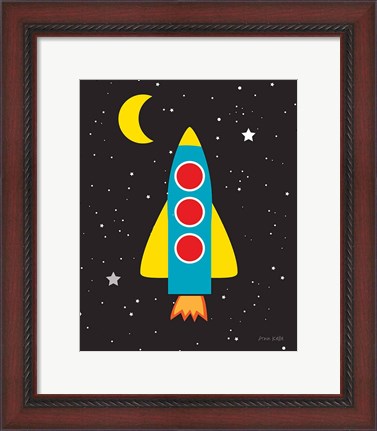 Framed Blast Off Print