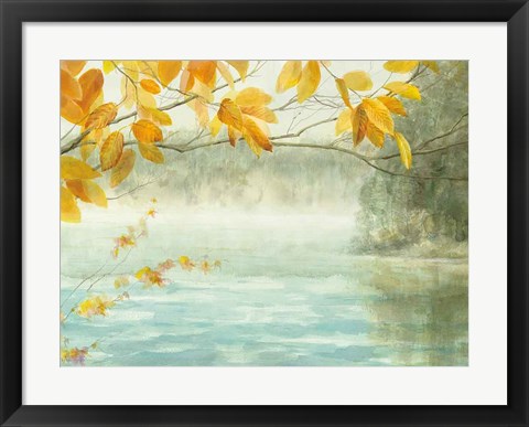 Framed View from the Shore Print