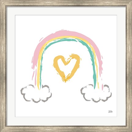 Framed Rainbow Dream II Print