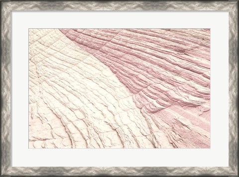 Framed Coyote Buttes VI Blush Print