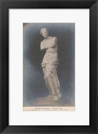 Framed La Venus de Milo Print