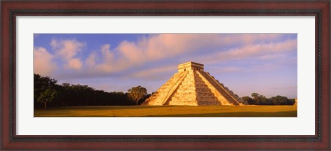 Framed El Castillo Chichen Itza Yucatan Mexico Print