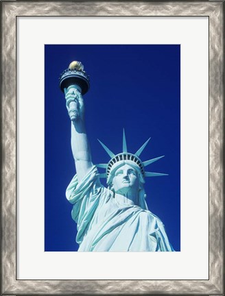 Framed Statue Of Liberty, New York Print