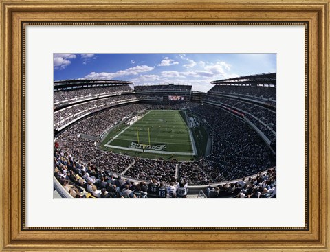 Framed Lincoln Financial Field Football Stadium Philadelphia Print