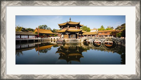 Framed Yuantong Buddhist Temple, Kunming, China Print