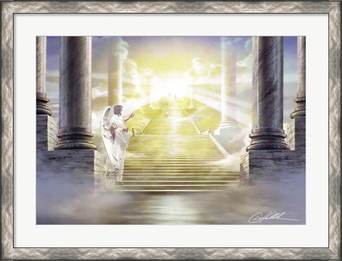 Framed Gateway To Heaven Print