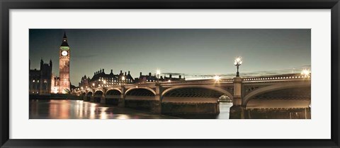 Framed London Lights Print